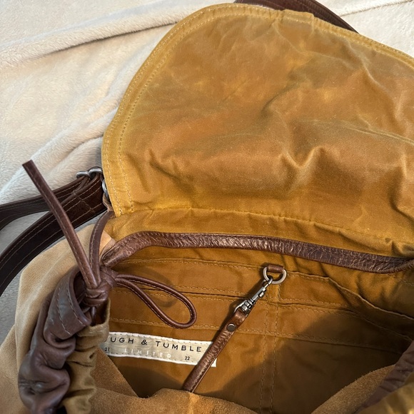 Rough and Tumble 1904 Large August Reed Leather Crossbody Bag Burnham Minimalist - Picture 4 of 7